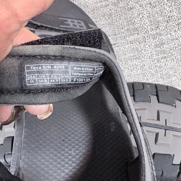 Teva Minam Mens Hiking Sandals Black Size US 11 - Picture 8 of 8